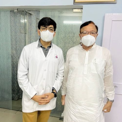 With Dr. B.D. Kalla  Energy and Public health and Engineering department minister  Rajasthan government.( cabinet minister) ✨✨✨