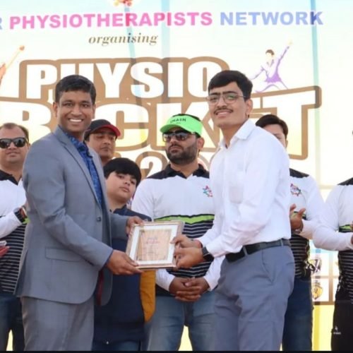 ✨Felicitated by jaipur physiotherapist network @jaipurphysiotherapistnetwork for proud sponsor in physio cricket league season -7