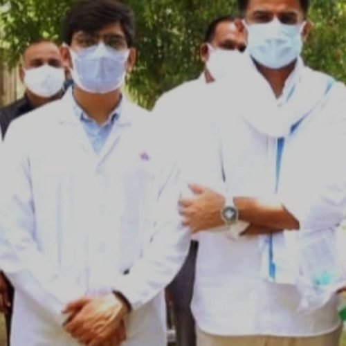 ✨With Sachin Rajesh Pilot who is Deputy Chief Minister of Rajasthan and also President of the Rajasthan Pradesh Congress Committee .